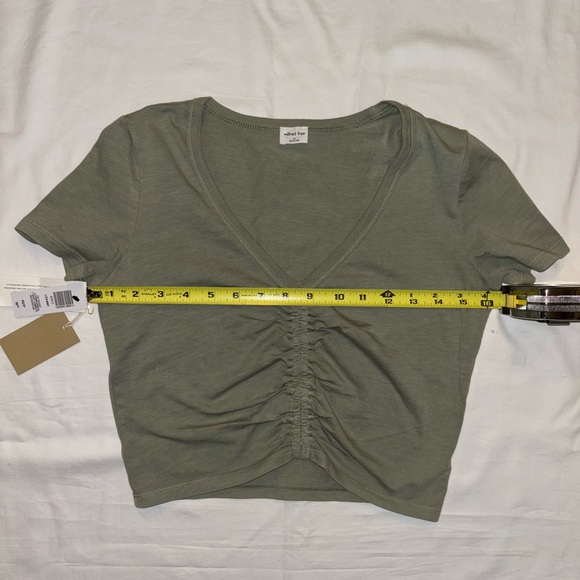 ✨NWT Wilfred Free Levant T- Shirt in Storm Green - Picture 7 of 8